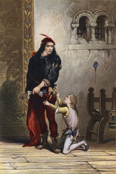 Shakespeare, Rey Juan, Acto IV, Escena 1 de English School